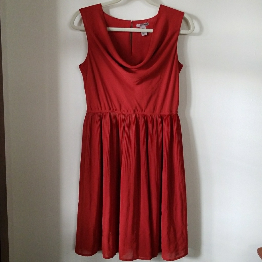 Orange dress